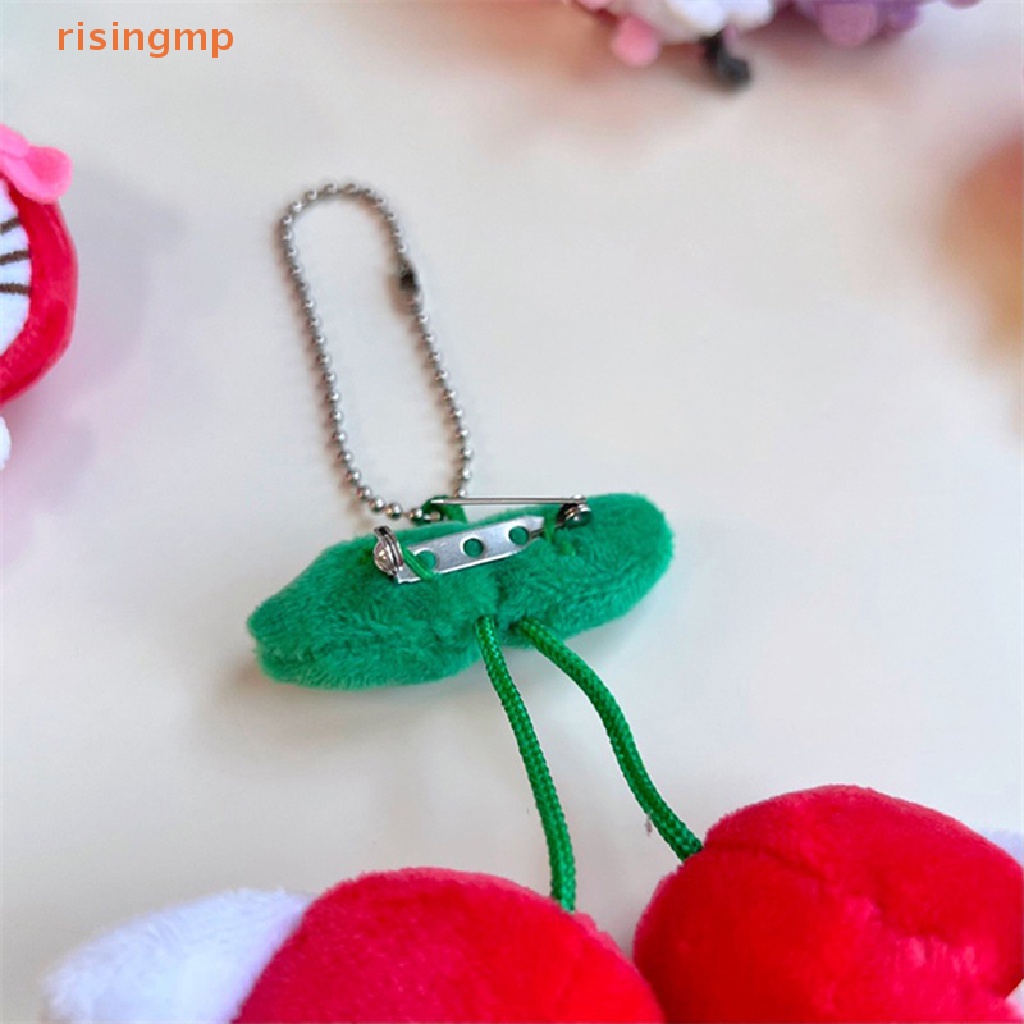 Móc Khóa Búp Bê Nhồi Bông Hình Chú Chó Hoạt Hình Sanrioed Cherry Đáng Yêu