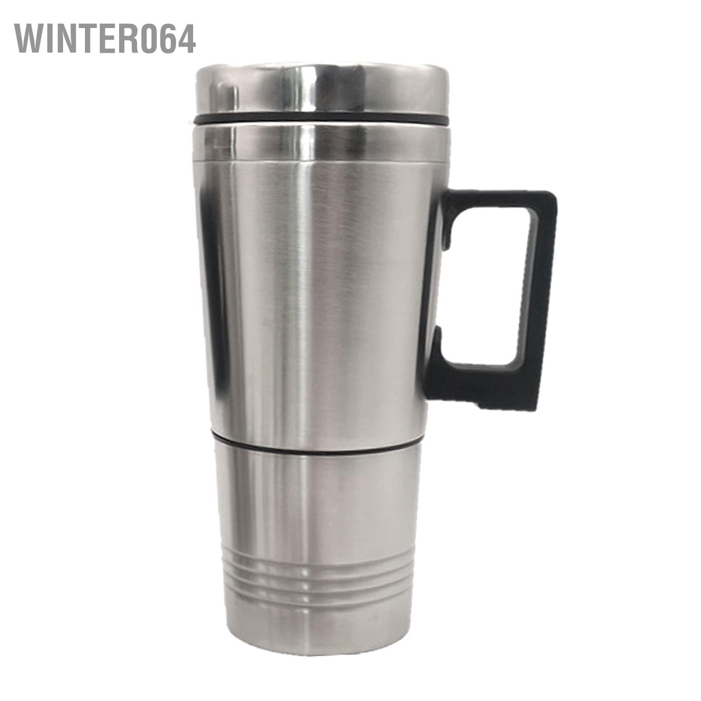 Winter064 Cốc Làm Nóng Ô Tô Công Suất Lớn Chống Rò Rỉ Bằng Thép Không Gỉ An Toàn Xe Điện Cách Nhiệt Cho Tải