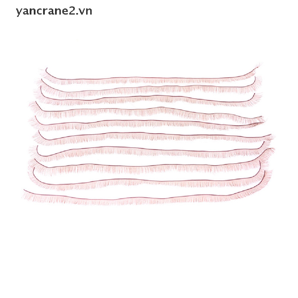 Set 10 Lông Mi Giả 5 / 8 / 10mm Cho Búp Bê 1 / 3 1 / 4 BJD Reborn 18 &quot;DIY