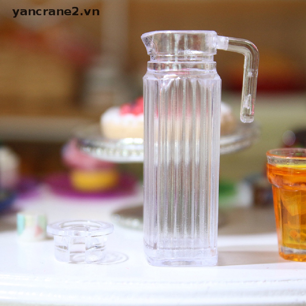 Bình Nước Ép Đồ Chơi Mini Trang Trí Nhà Búp Bê {yancrane2.vn}