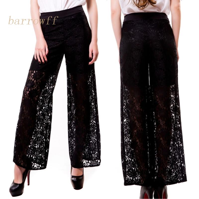 Brroa Quần Lót Bikini Dạng Lưới Phối Ren Hoa Gợi Cảm Cho Nữ