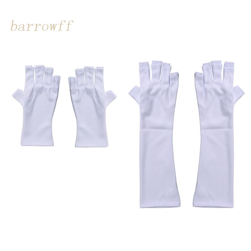 Găng Tay Chống Tia Uv Bảo Vệ Ngón Tay Khi Làm Móng