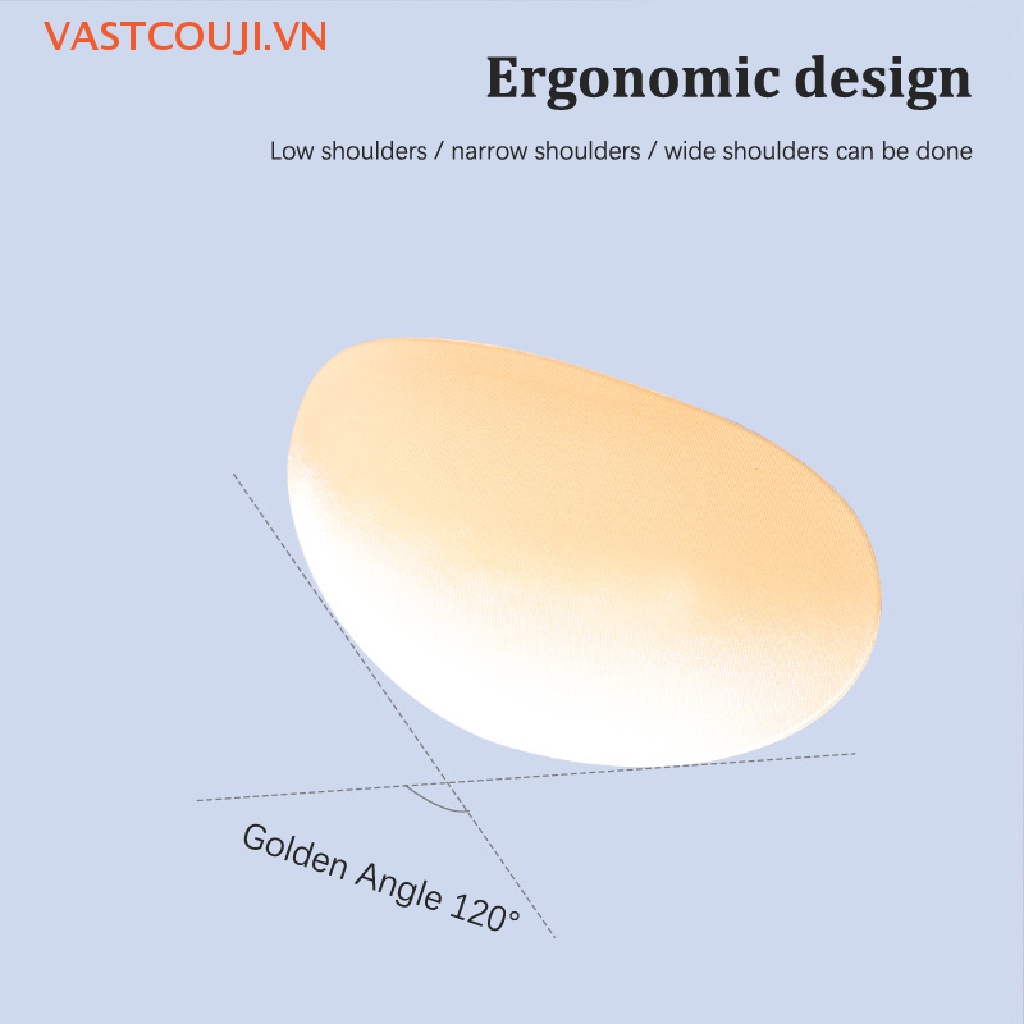 Bộ 2 Miếng Dán Vai Bằng Silicon Chống Trượt Có Thể Tái Sử Dụng