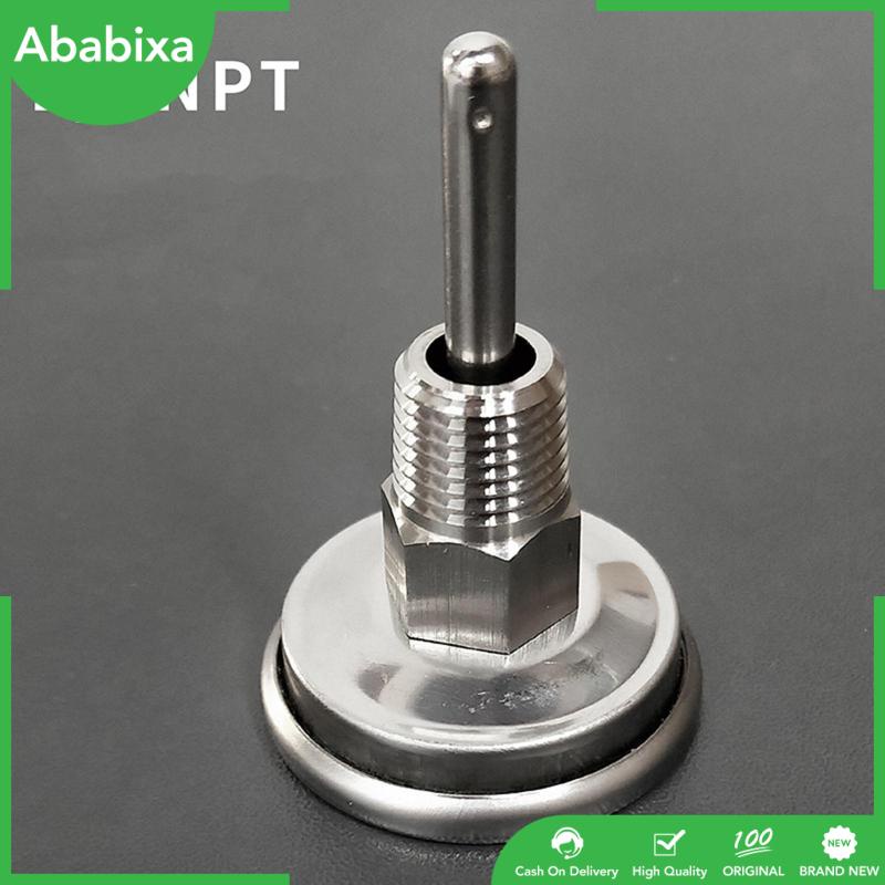 Nhiệt Kế Inox 304 Siêu Nhẹ Đo Nhiệt Độ Nước Nóng 1 / 4 &quot;NPT 0C ~ 100C Hoặc - 10Ff ~ 220Fo