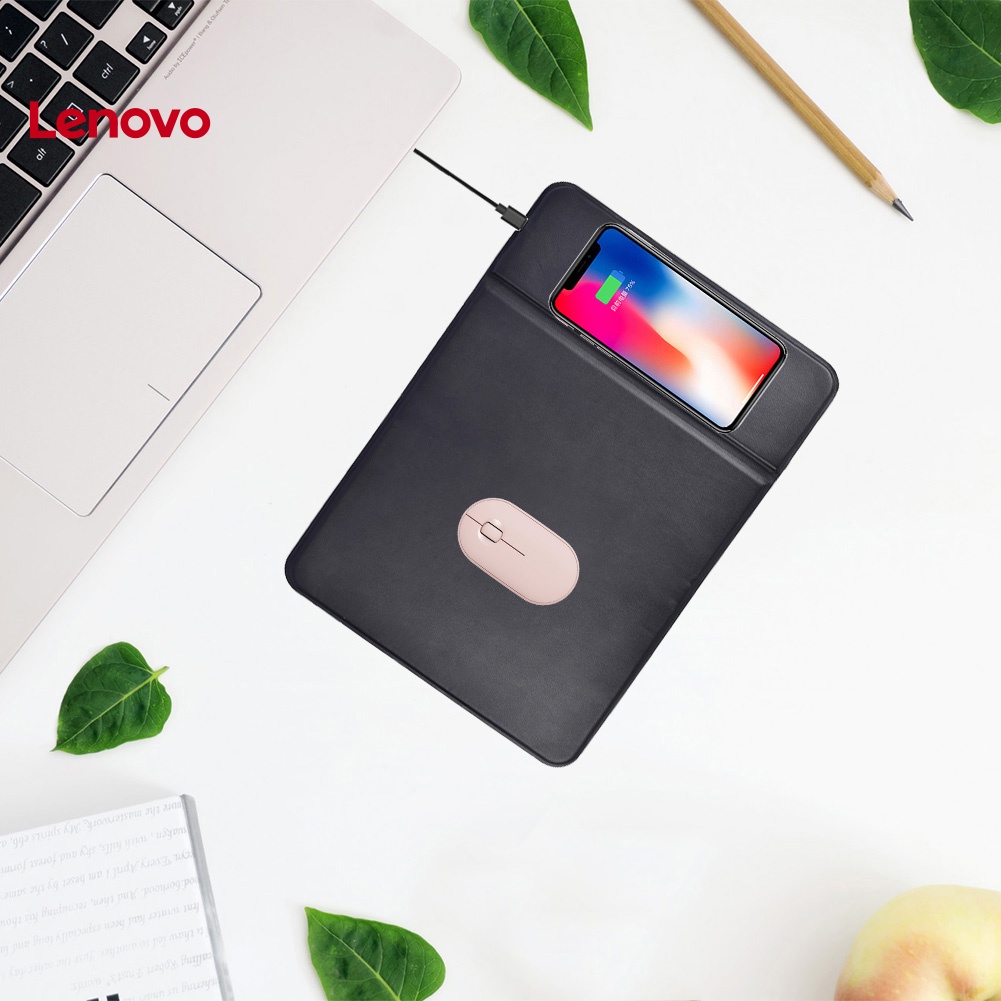 Thảm Lót Chuột Không Dây Giả Da Hai Chức Năng Màu Trơn Hình Hoa Hướng Dương 1.2A 1.2A