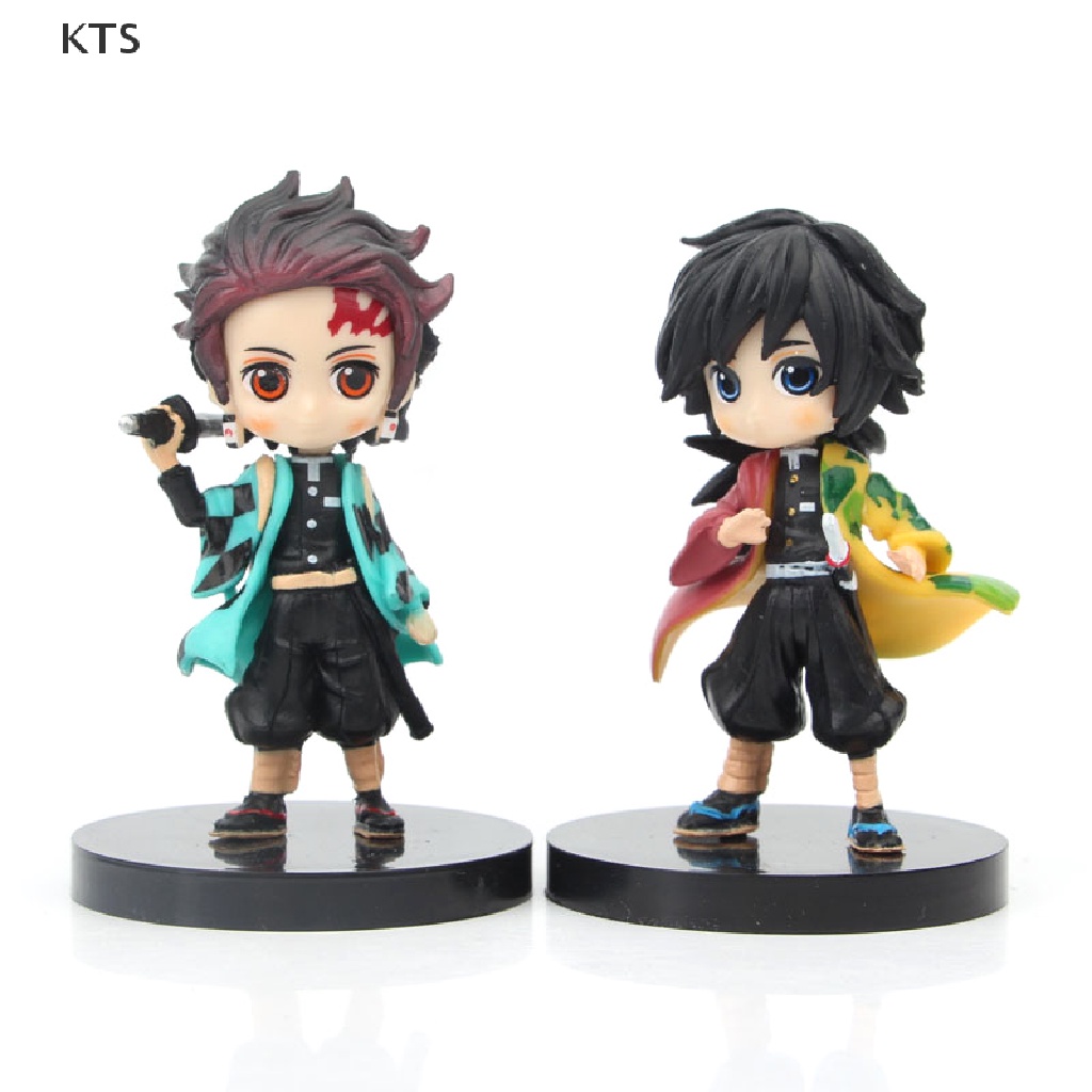 Set 6 Mô Hình Nhân Vật Phim Hoạt Hình Demon Slayer 6cm