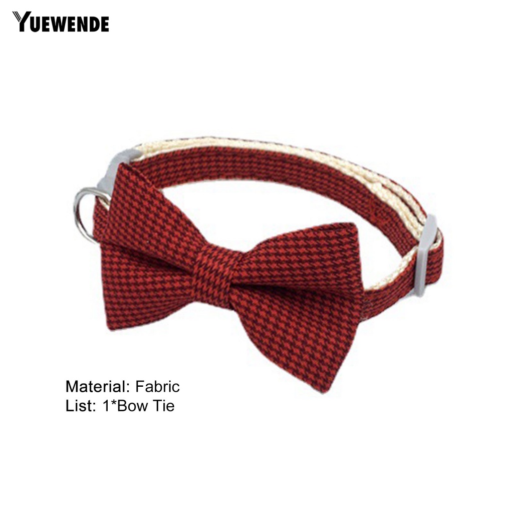 Ye.b Phụ Kiện Vòng Cổ Kẻ Sọc Caro Dễ Phối Đồ Cho Thú Cưng Bốn Mùa