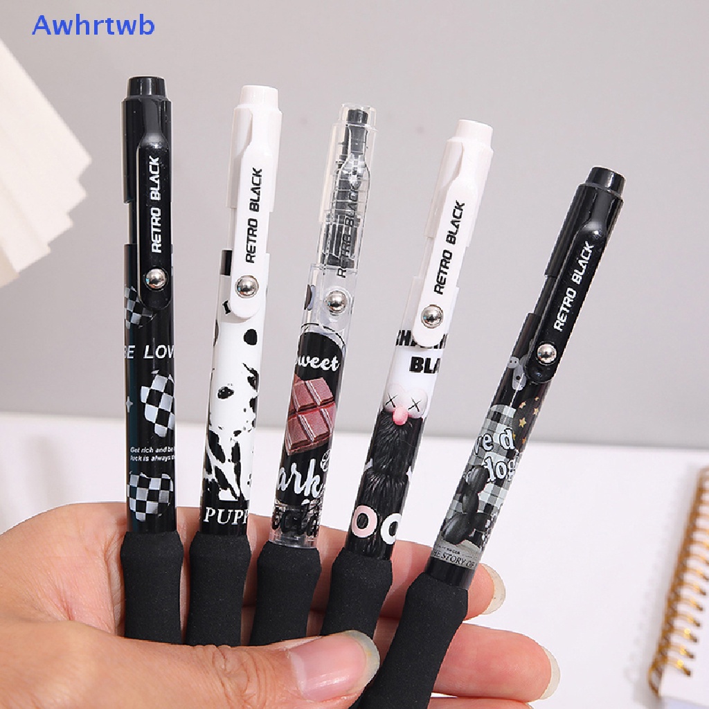 Bút Bi Mực Đen Ngòi 0.5mm Kiểu Dáng Retro Mới