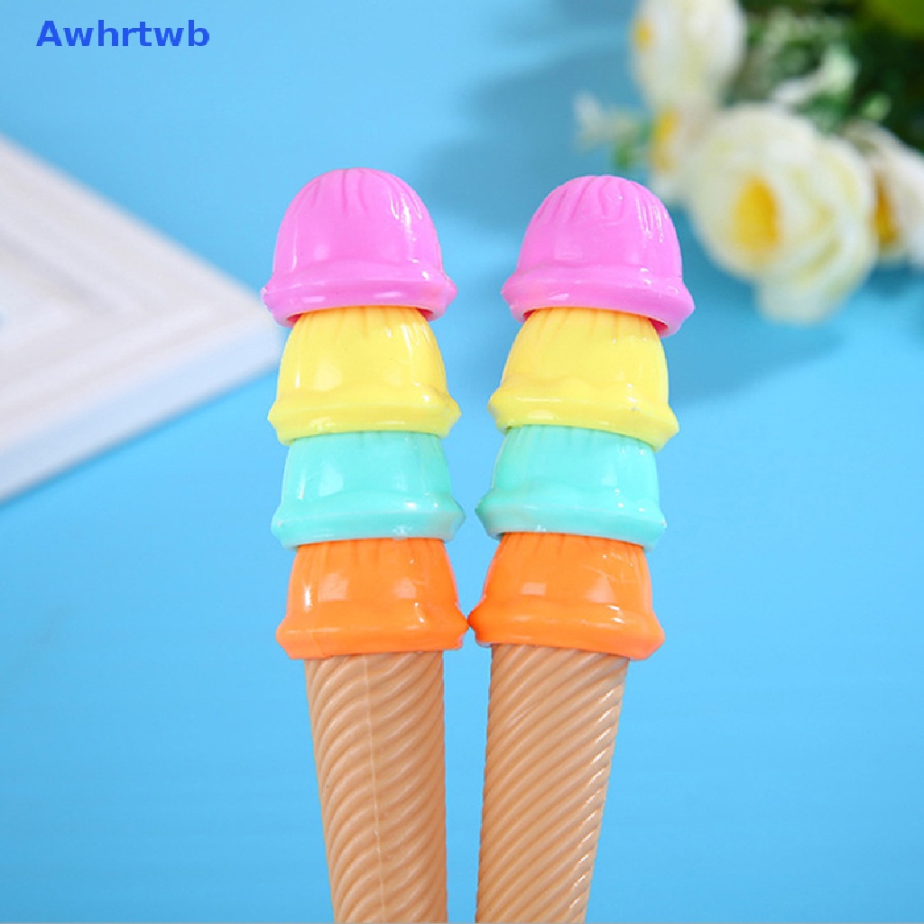 Set 2 Bút Bi Hình Cây Kem Dễ Thương Mới