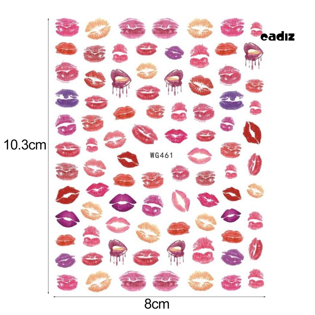 Miếng Dán Trang Trí Móng Tay Tự Dính Tháo Rời Được Nhiều Màu Sắc