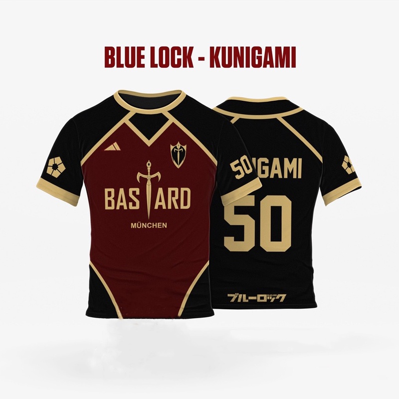 Áo Thun Thể Thao Tay Ngắn In Họa Tiết Anime Bastard Munchen Cho Nam Và Nữ