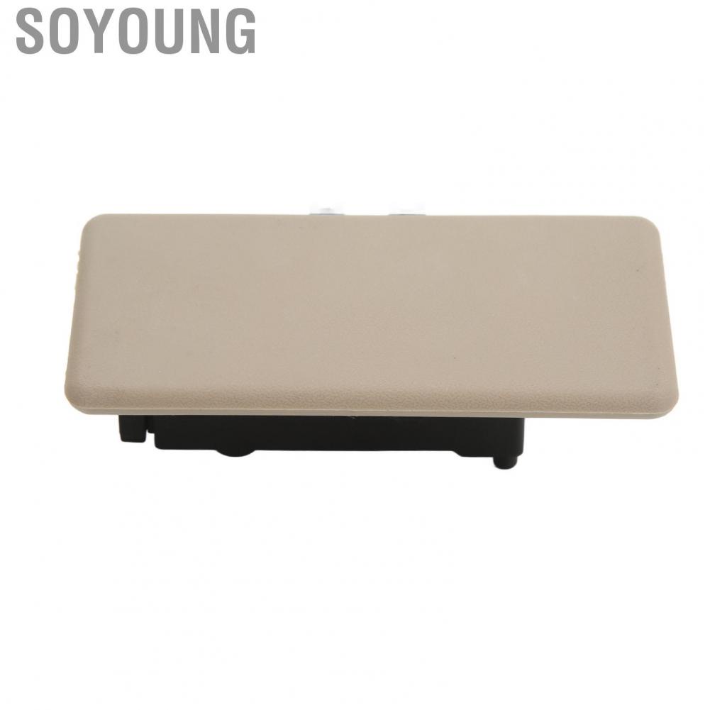 Soyoung Glove Box Latch Handle LR007073 Black Lightweight Colorfast Removable Flexible Replacement For Land Rover Freelander 2