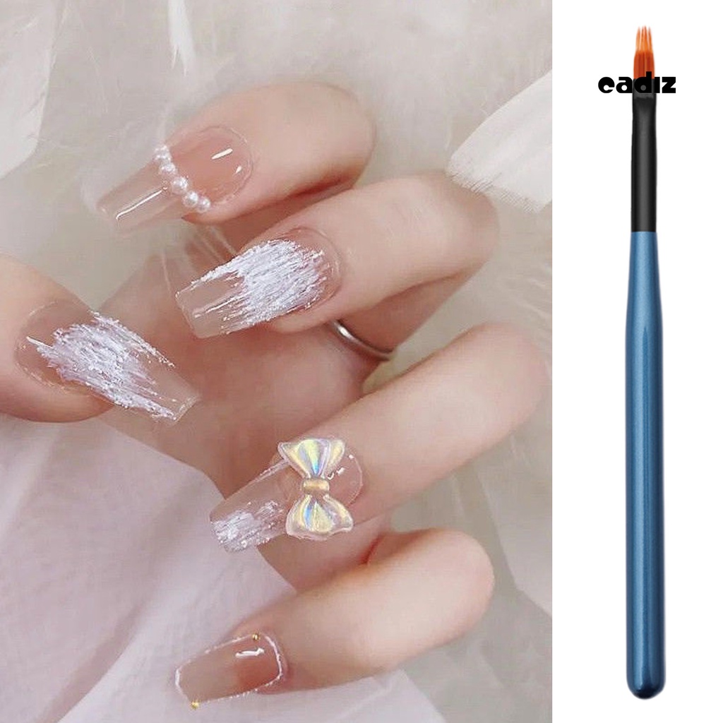 Cọ Vẽ Móng Nghệ Thuật Bằng Sợi Nylon Mềm Linh Hoạt Chống Trượt Tay Cầm Thoải Mái Đa Năng