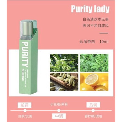Nước hoa SHIMANG dạng ống lăn thiết kế xinh xắn 10ml SNHOL3 mùi hoa quả ngọt ngào nữ tính cho học sinh, SV