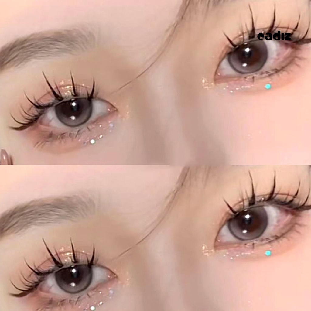 1 Bộ Lông Mi Giả Mềm Cong 3D Tạo Hiệu Ứng Tự Nhiên Màu Đen Dùng Để Hóa Trang