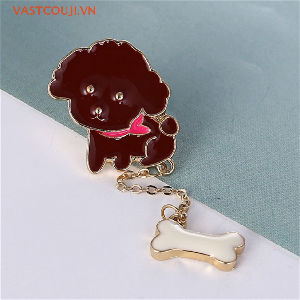 Trâm Cài Áo Hình Chú Chó Dễ Thương Thời Trang Cho Nữ Ghim Cài Áo Hình Chú Chó Đáng Yêu Thời Trang Cho Nữ Thú Nhồi Bông Hình Chú Chó Đáng Yêu
