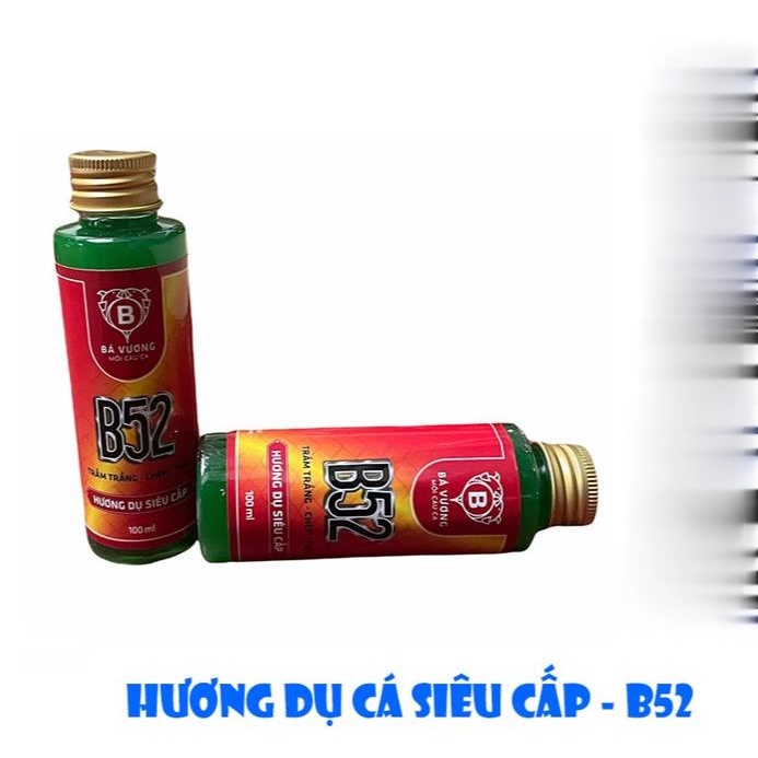 HƯƠNG DỤ CÁ SIÊU CẤP B52 Bá Vương - Chuyên trắm trắng, chép, trôi