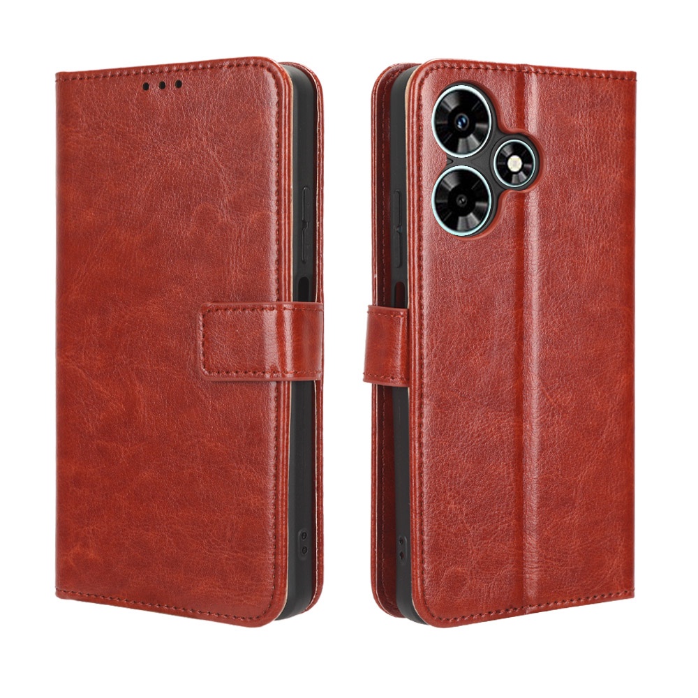 Ốp Điện Thoại Da PU Kiểu Ví Lật Có Đế Cho Infinix Hot 30i Infinix Hot 30i NFC X669