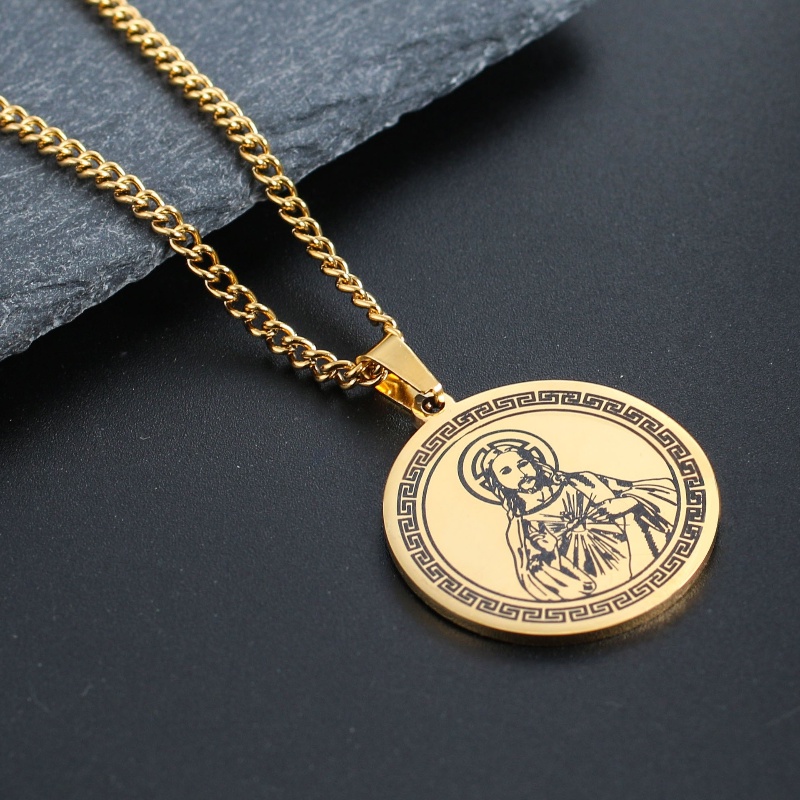 Z Vòng cổ Bằng Thép Titan Không Gỉ Phong Cách Hip Hop Cho Nam Và Nữ