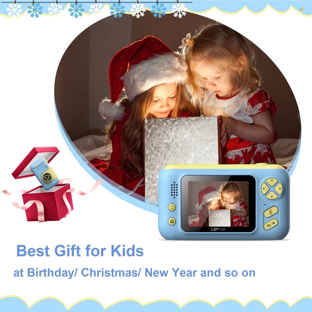 Máy Ảnh Kỹ Thuật Số Mini 100800 Chuyên Dụng Cho Trẻ Em 40M Z / 1000 / 1000° Bộ Dụng Cụ Bảo Vệ Lens Máy Ảnh Dễ Thương Tiện Dụng