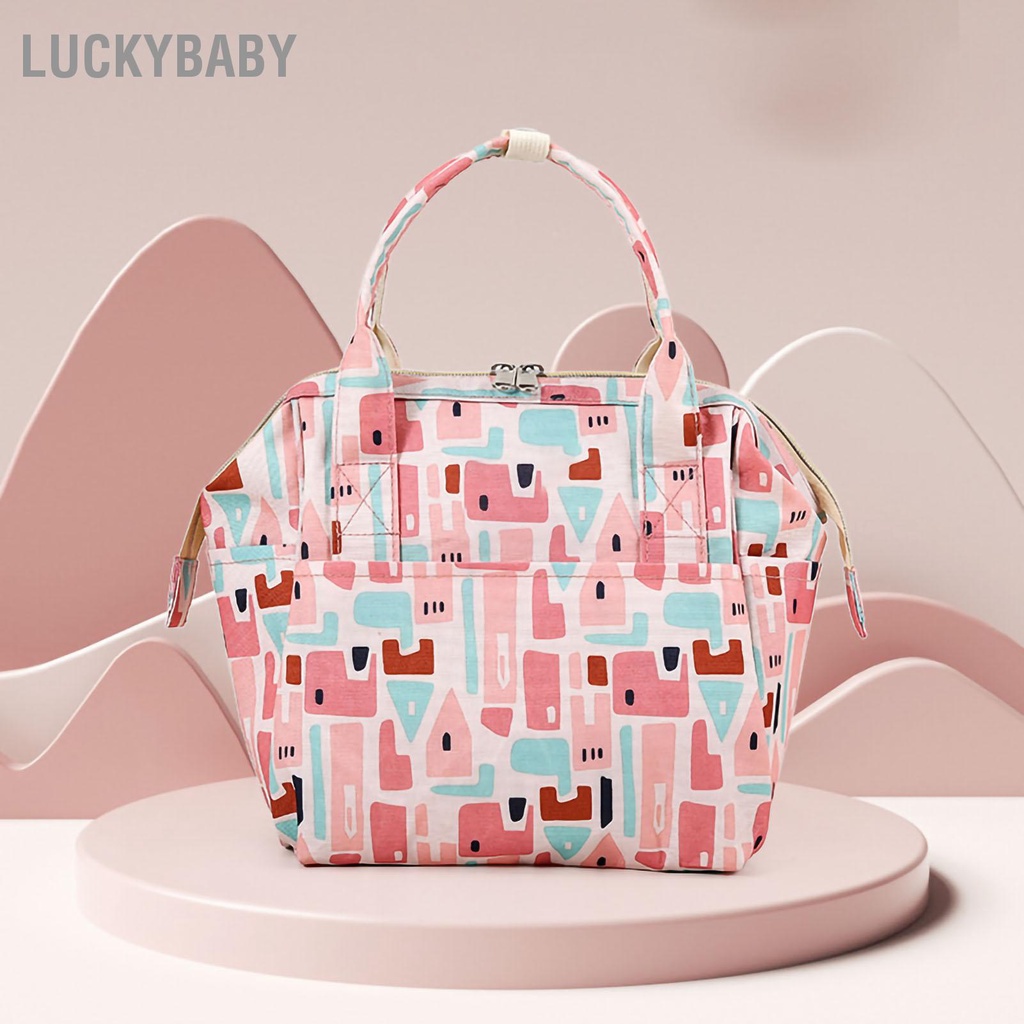 Túi Đựng Bỉm Bằng Vải Oxford Gọn Nhẹ Đa Năng - HILUCKYBABY