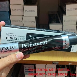 KEM NHUỘM TÓC PREECIA CANADA 100ML ( CHƯA CÓ OXY TRỢ NHUỘM) 2026