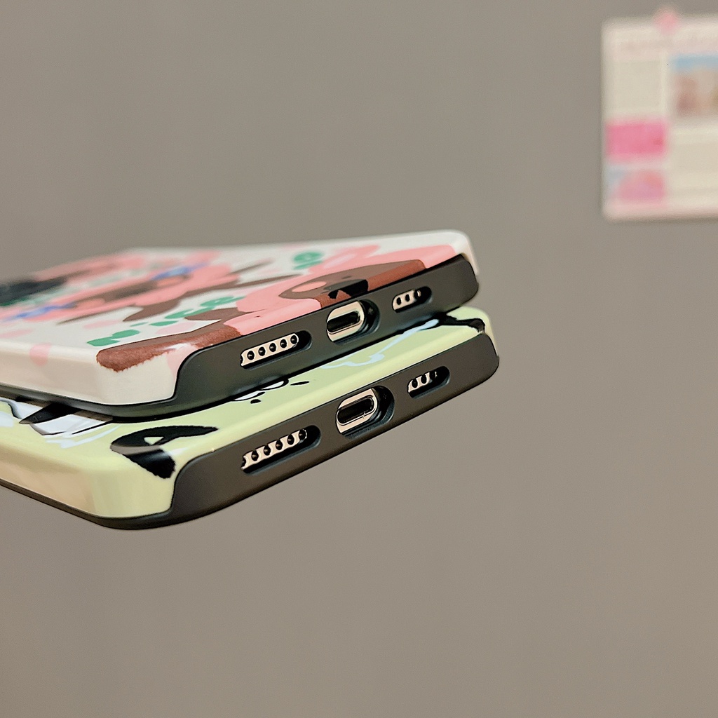 Ốp Điện Thoại tpu Dẻo Họa Tiết Hoạt Hình Chú Chó / Mèo Dễ Thương Cho iPhone 11 13 12 14 PRO MAX