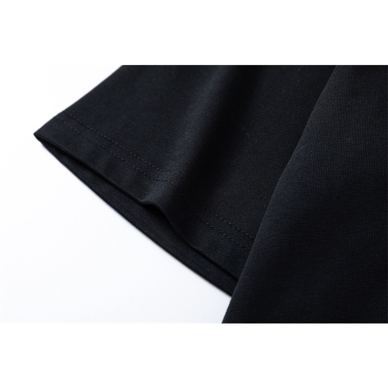G 8UC &amp; - Áo Thun cotton Hai Sợi Tay Ngắn Dáng Rộng Phong Cách Châu Âu Chất Lượng Cao Thời Trang Mới Nhất Cho Nam Và Nữ Phiên Bản Châu Âu Hjrtfgjerhdfg