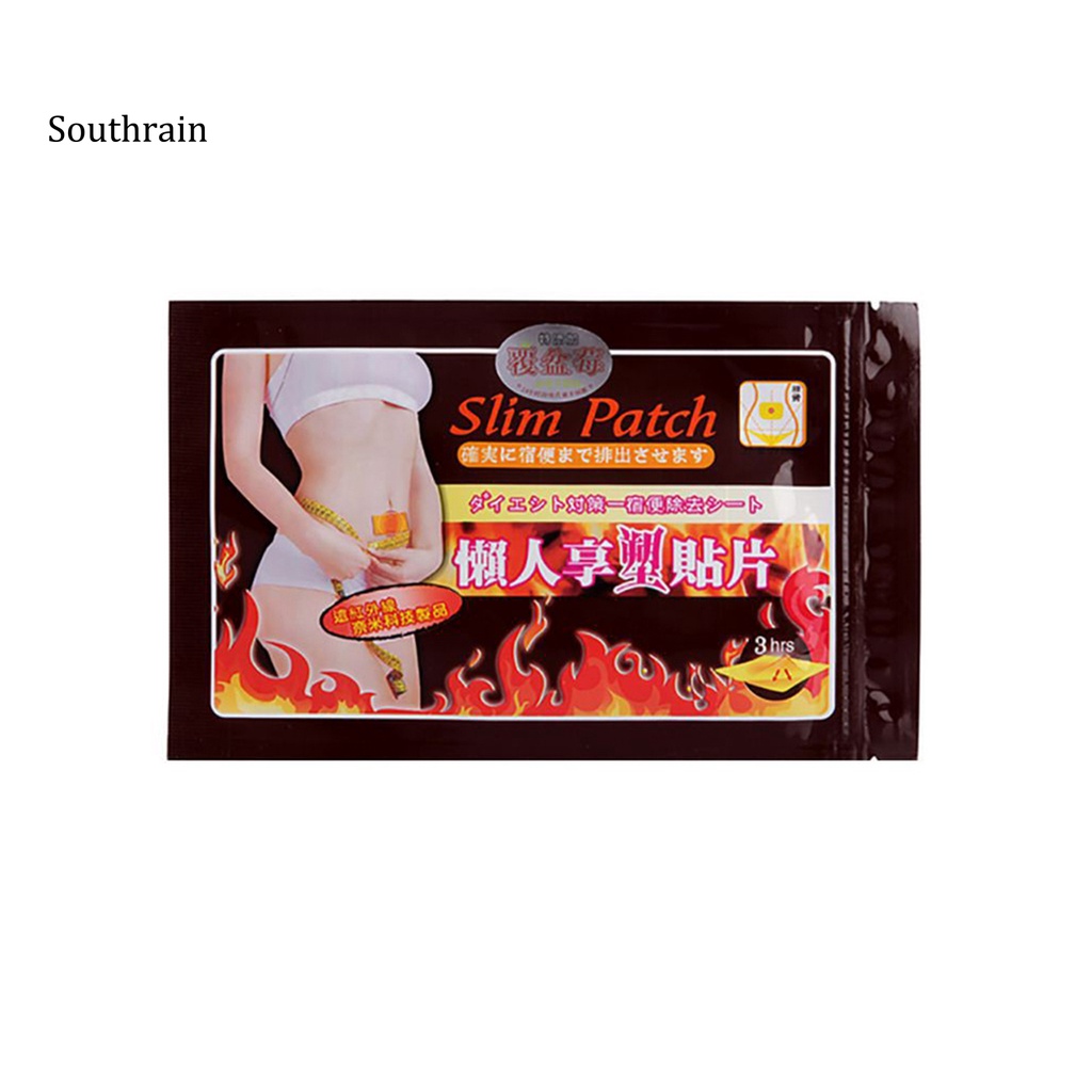 Set 10 Miếng Dán Đốt Cháy Mỡ Thừa Làm Thon Gọn Vóc Dáng Tự Nhiên Cho Nữ