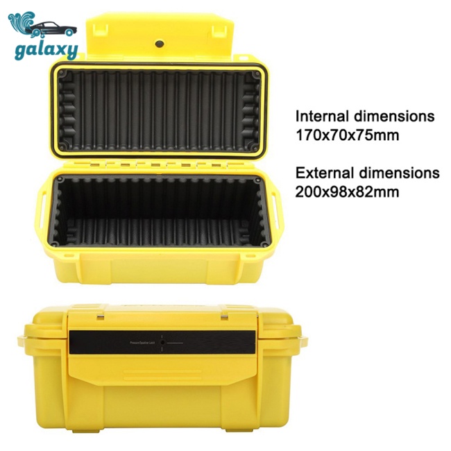 Galaxy Hộp Đựng Dụng Cụ Chuyên Nghiệp Chống Nước Chống Rơi Chống Sốc