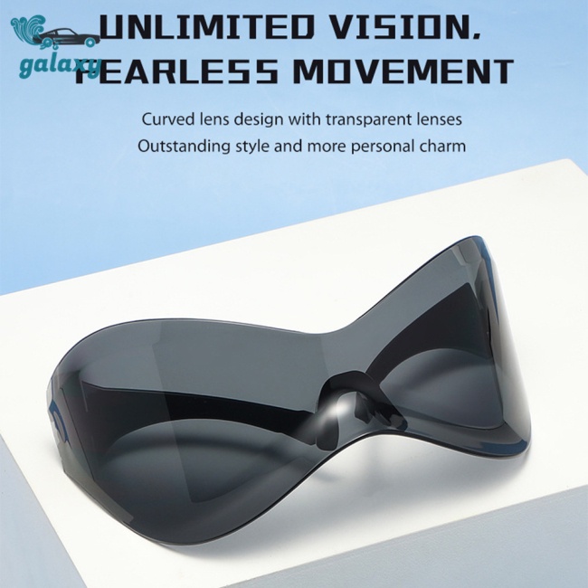 Galaxy 1 Cặp Kính Mát Y2k Chống Tia Uv400 An Toàn Cho Nam
