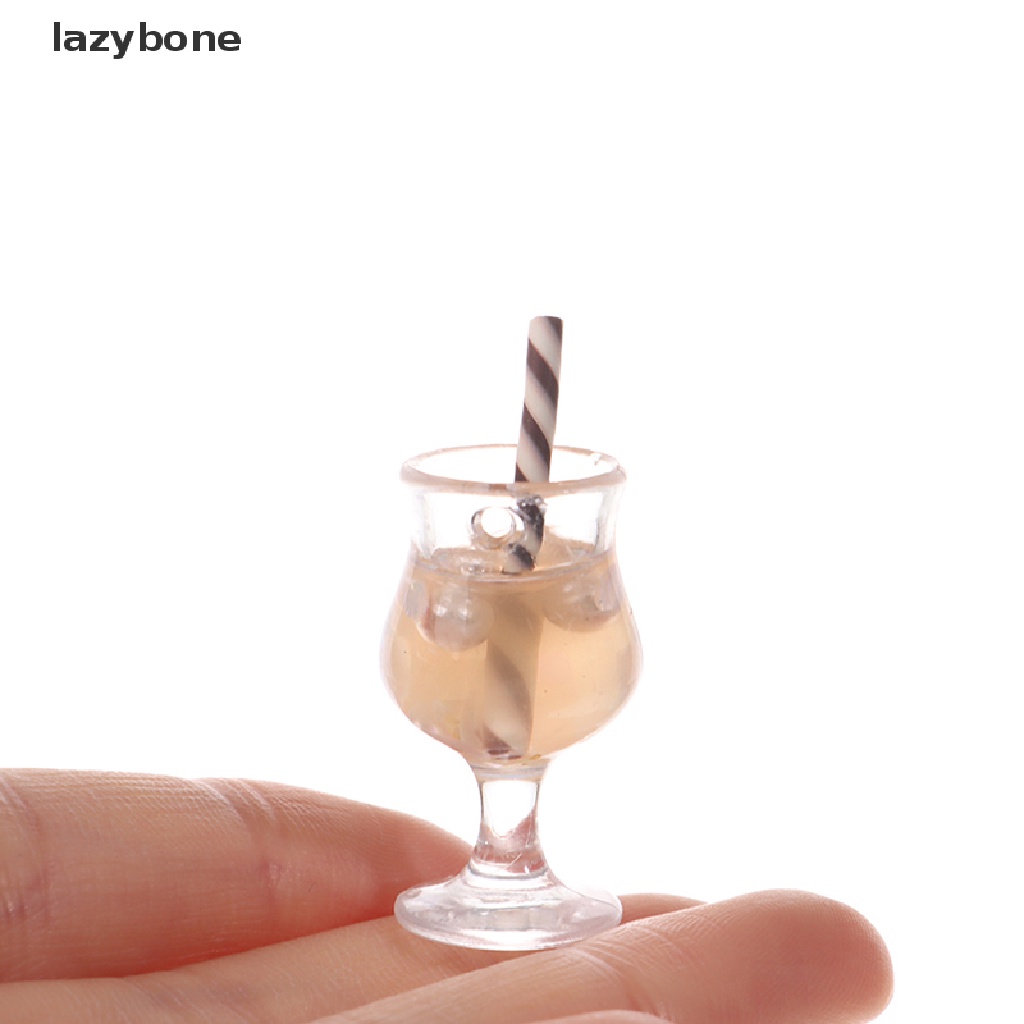 Bộ 2 Ly Nước Mini Dạ Quang Dùng Trang Trí Nhà Búp Bê