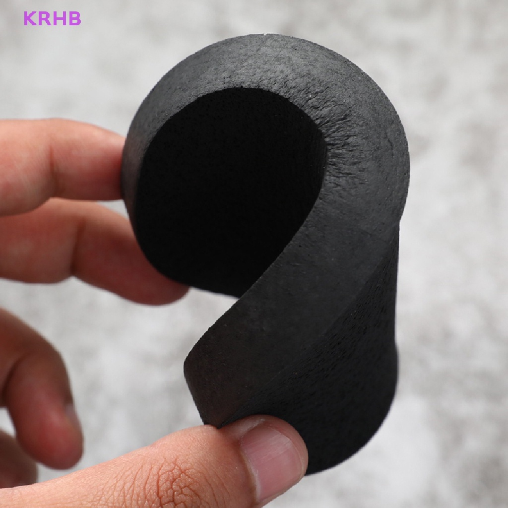 Mút Rửa Mặt Than Tre Hoạt Tính Màu Đen KRHB