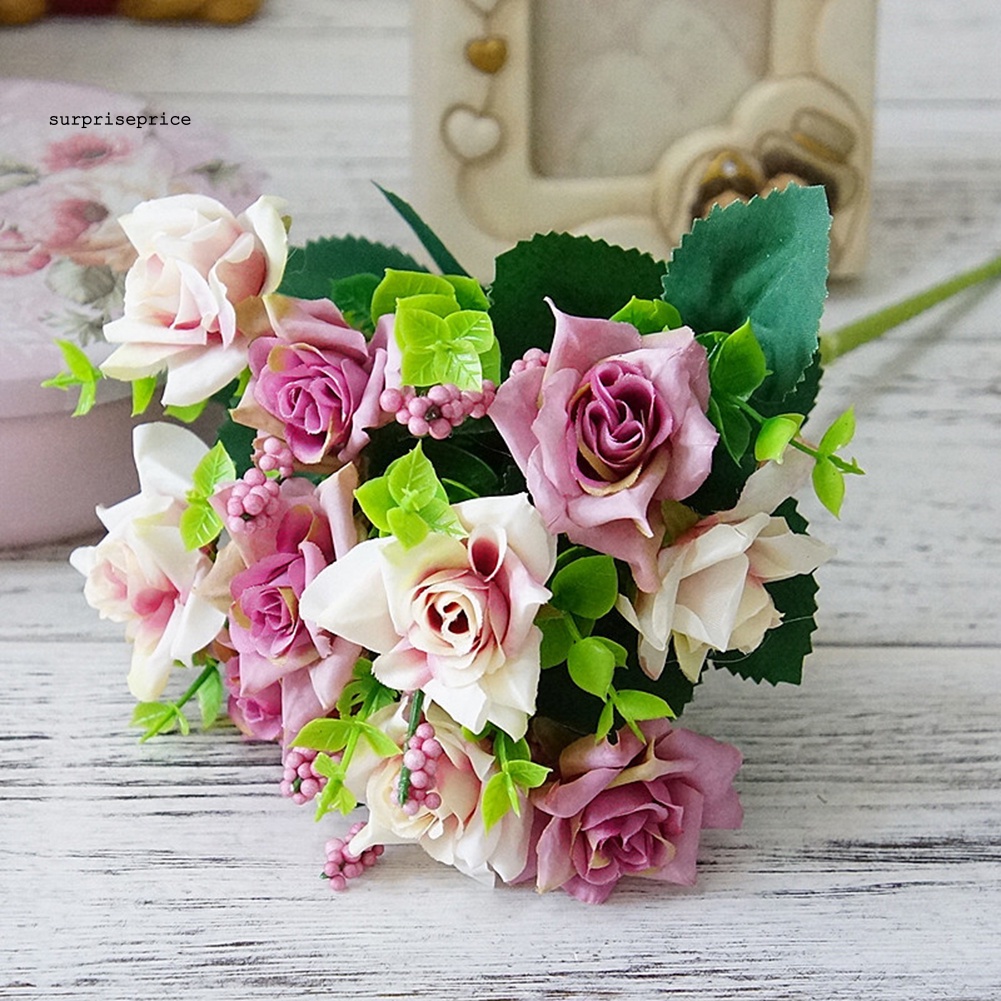 1 Bông Hoa Nhân Tạo Dùng Cho Trang Trí Tiệc Cưới, Sân Khấu