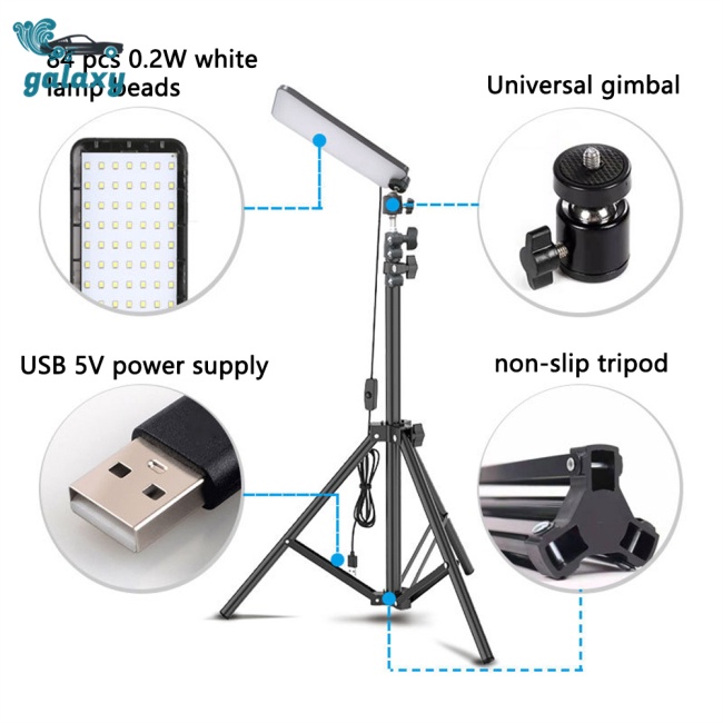 Galaxy Đèn Cắm Trại 84led Đa Năng Tiện Dụng