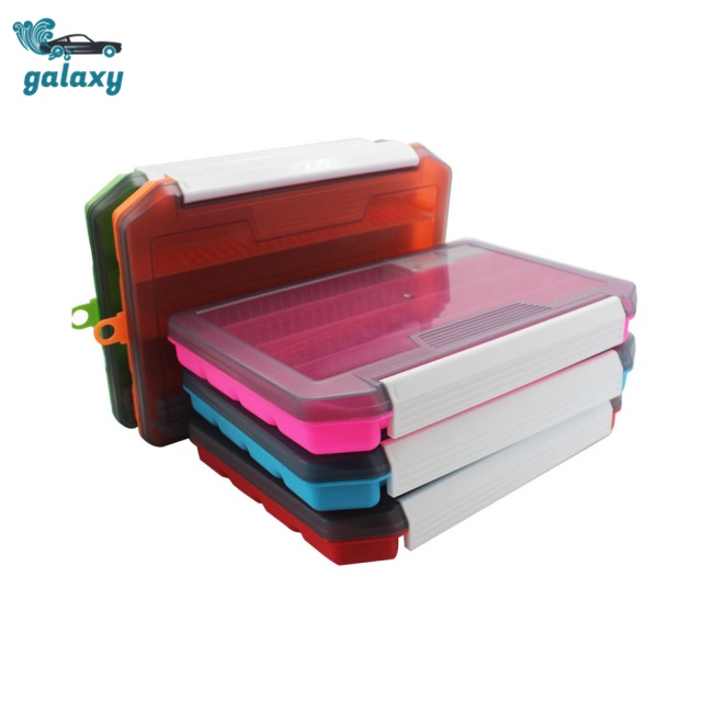 Galaxy Hộp Đựng Mồi Câu Cá Một Tầng Nhiều Màu Sắc