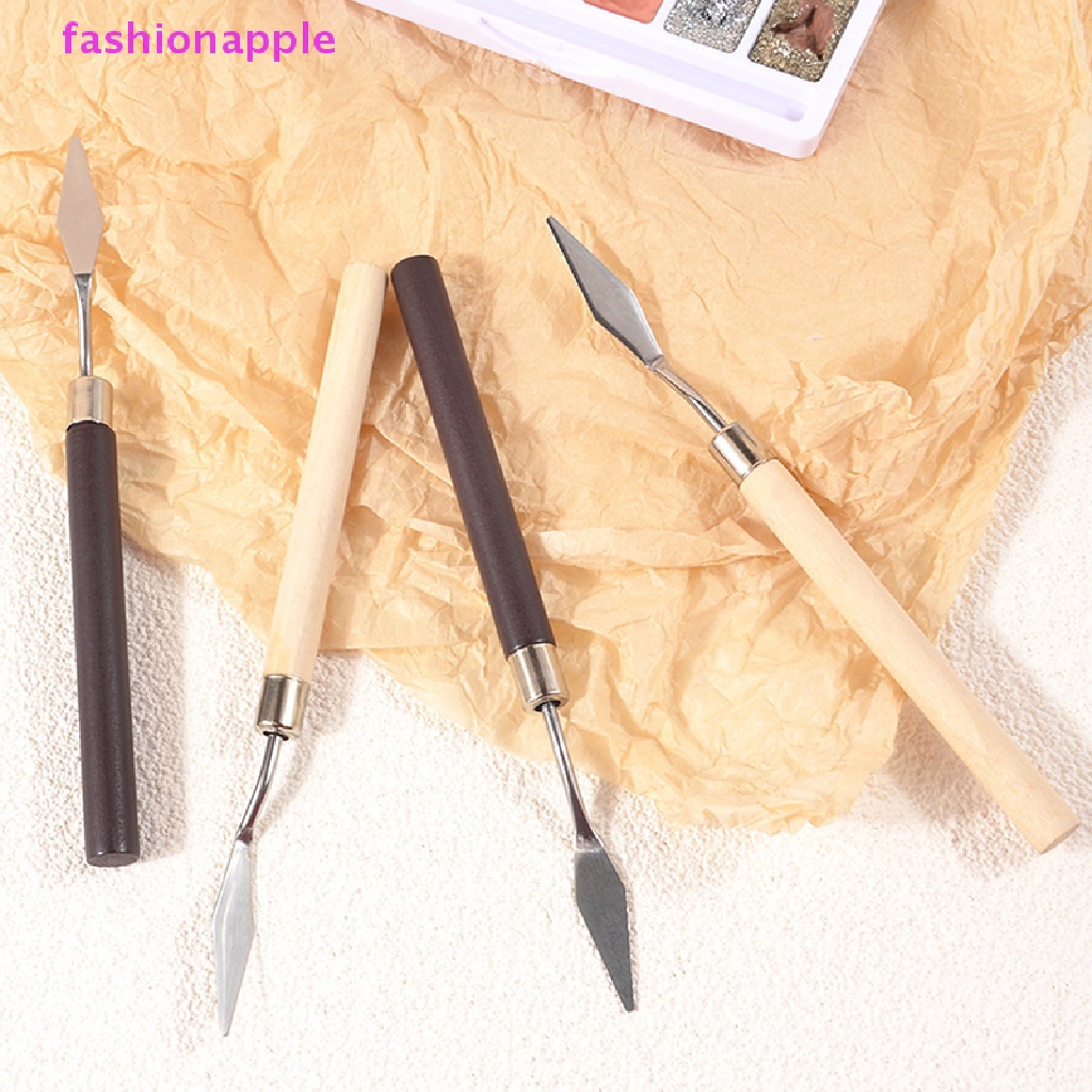 Que Nhuộm Móng Tay Bằng Thép Không Gỉ Kèm Tay Cầm Tiện Dụng