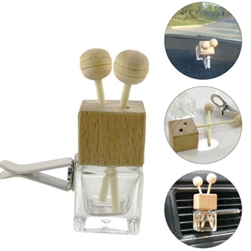 Set 10 Bình Đựng Tinh Dầu Thơm Gắn Lỗ Thông Gió Xe Hơi