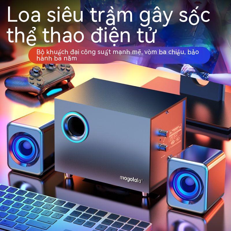 Loa Máy Tính Để Bàn Phòng Khách Loa Siêu Trầm Gia Dụng Loa Siêu Trầm Bluetooth Có Dây Loa Chất Lượng Âm Thanh Cao