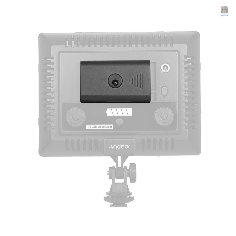 Bộ Chuyển Đổi Nguồn Pin Andoer DC 8V 3A Cho Đèn Neizer CN-160 CN-126 Andoer W160 W228