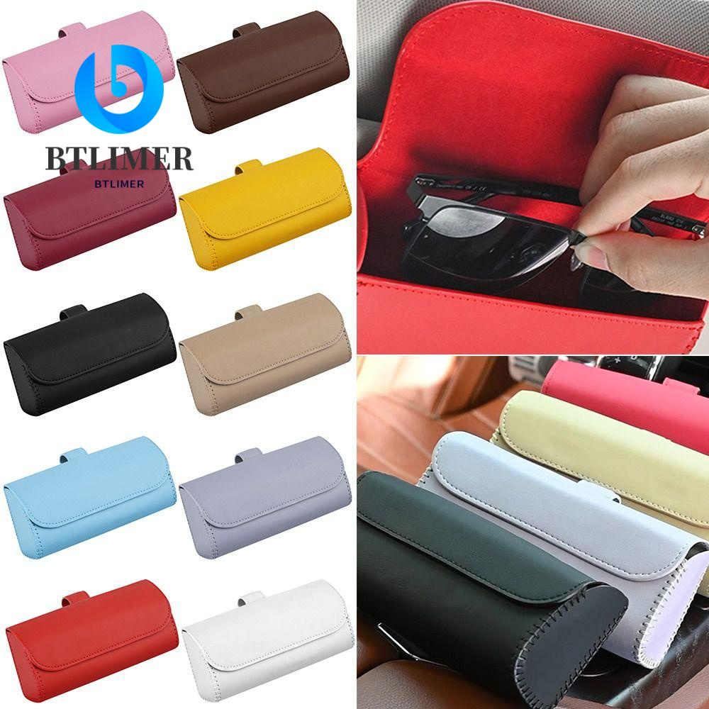 Túi Da PU Đựng Mắt Kính Xe Hơi Đa Năng Tiện Dụng