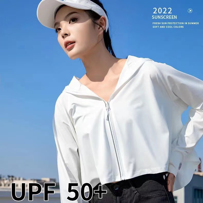 áo choàng chống nắng nữ Áo Choàng Chống Nắng Bằng Lụa Lạnh Nhẹ Thoáng Khí Phong Cách Mới 2023 Dễ Phối Đồ Cho Nữ Quần áo chống nắng áo khoác hoodie mỏng nữ thoáng khí tạo cảm giác mát mẻ Chống tia cực tím