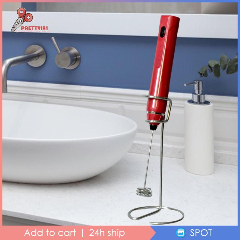 Giá Đỡ Dụng Cụ Đánh Trứng / Tạo Bọt Sữa Mang Đi Tiện Dụng Prettyia1