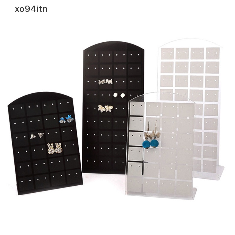 Giá Đỡ Trưng Bày Bông Tai 24 / 48 / 72 Lỗ Bằng Nhựa