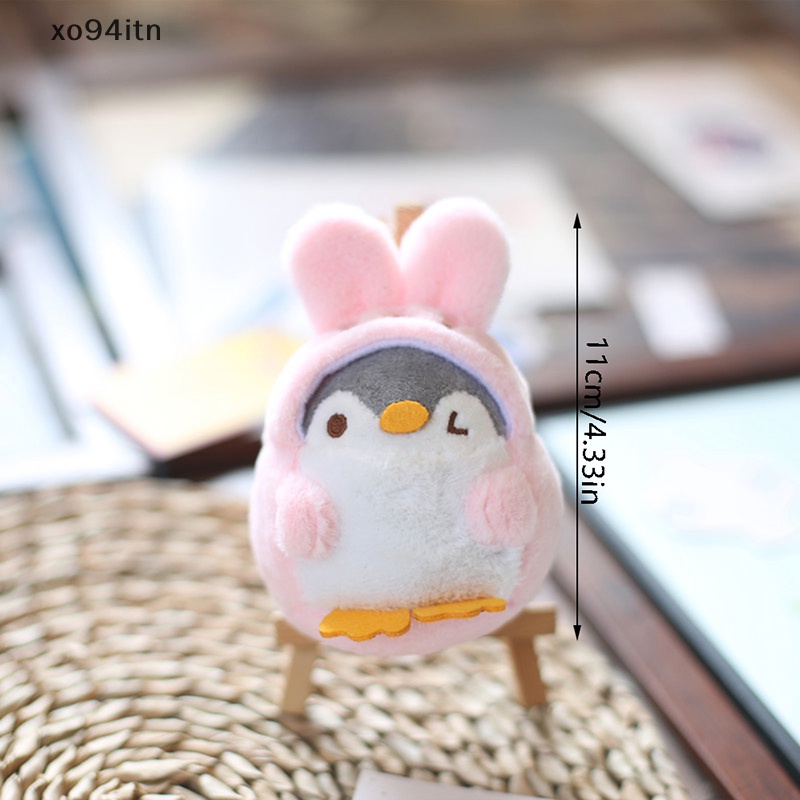Tn Móc Khóa Hình Chim Cánh Cụt Nhồi Bông Mềm Mại Đáng Yêu Vui Nhộn Thích Hợp Làm Quà Sinh Nhật Trang Trí Túi Xách n