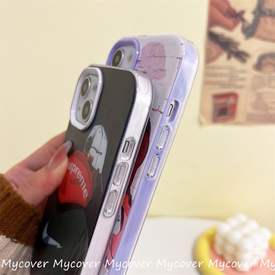 Ốp Điện Thoại Silicon Mềm Họa Tiết Thời Trang Cho iPhone 14 13 12 11 Pro Max X XR Xs Max 6 7 8 Plus