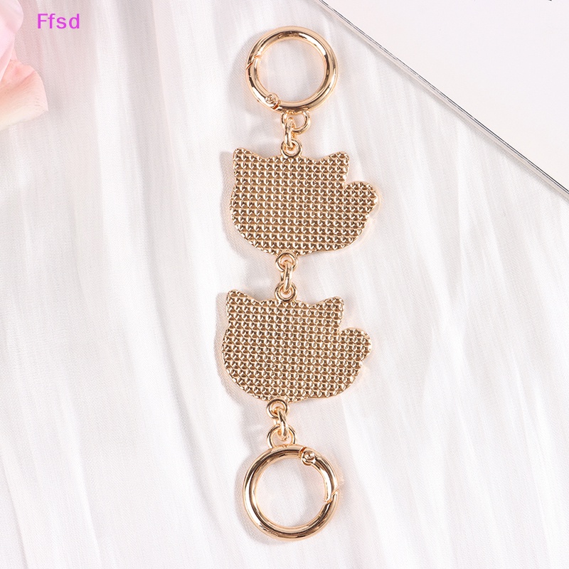 {Ffsd} Dây Xích Thay Thế Cho Túi Xách Hình Mèo Tráng Men Dễ Thương