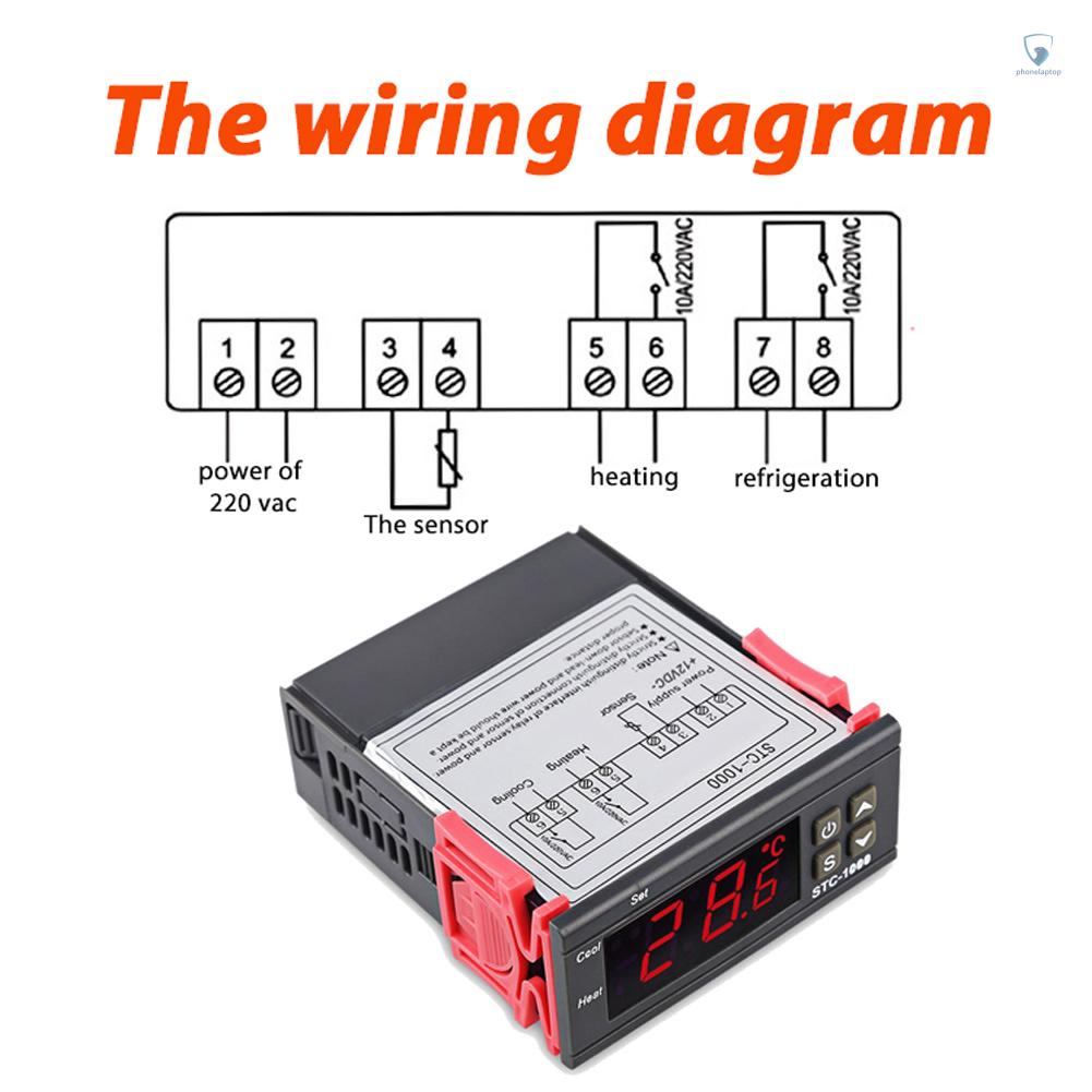 Thiết Bị Điều Chỉnh Nhiệt Độ Kỹ Thuật Số Thông Minh Cho Tủ Lạnh