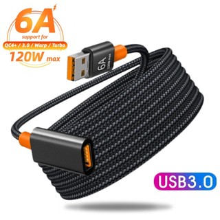 Cáp Dữ Liệu Truyền Tốc Độ Cao 6A USB 3.0 Cáp Nối Dài Nữ Sang Nam Thích Hợp Cho Máy Tính Camera TV 1.5 m