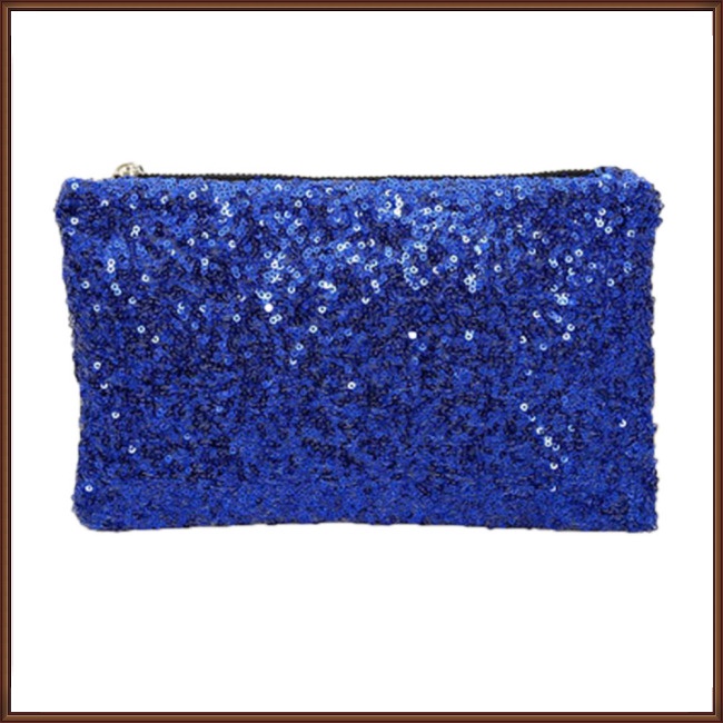 Túi Bì Thư Xách Tay Đính Kim Sa Lấp Lánh Thời Trang Dành Cho Nữ